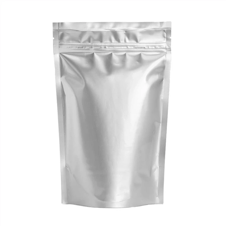 Plain Foil Stand Up Barrier Pouches Manufacuturer