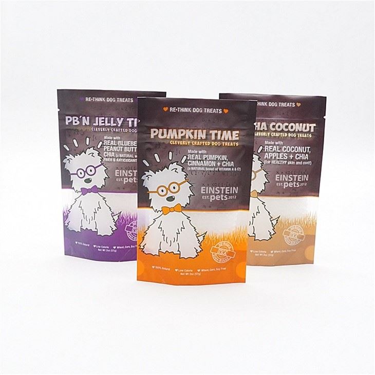 Printed Resealable Zipper Bag For Pet Food